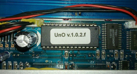 Installing the UnO chip